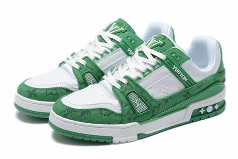 Louis Vuitton Trainer Sneaker Low «Green»