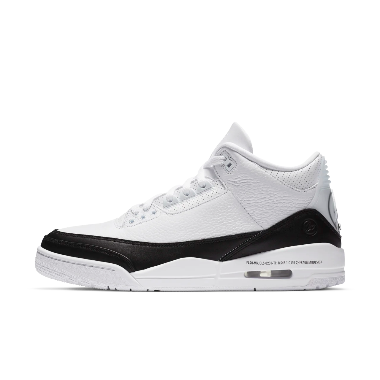 Air Jordan 3 Retro x Fragment White