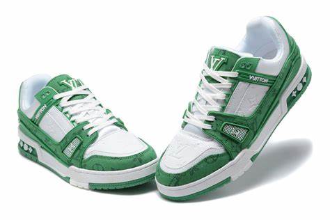 Louis Vuitton Trainer Sneaker Low «Green»