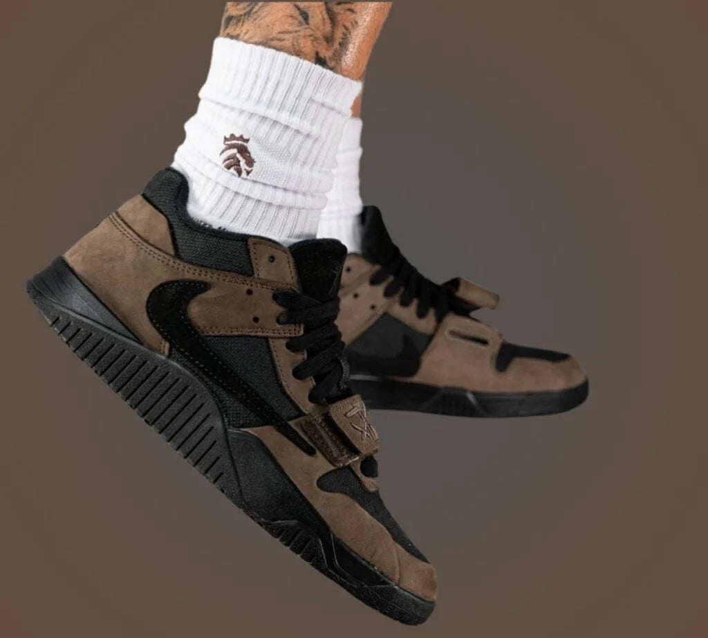 Travis Scott x Jordan Jumpman Jack TR Dark Mocha (High Quality)